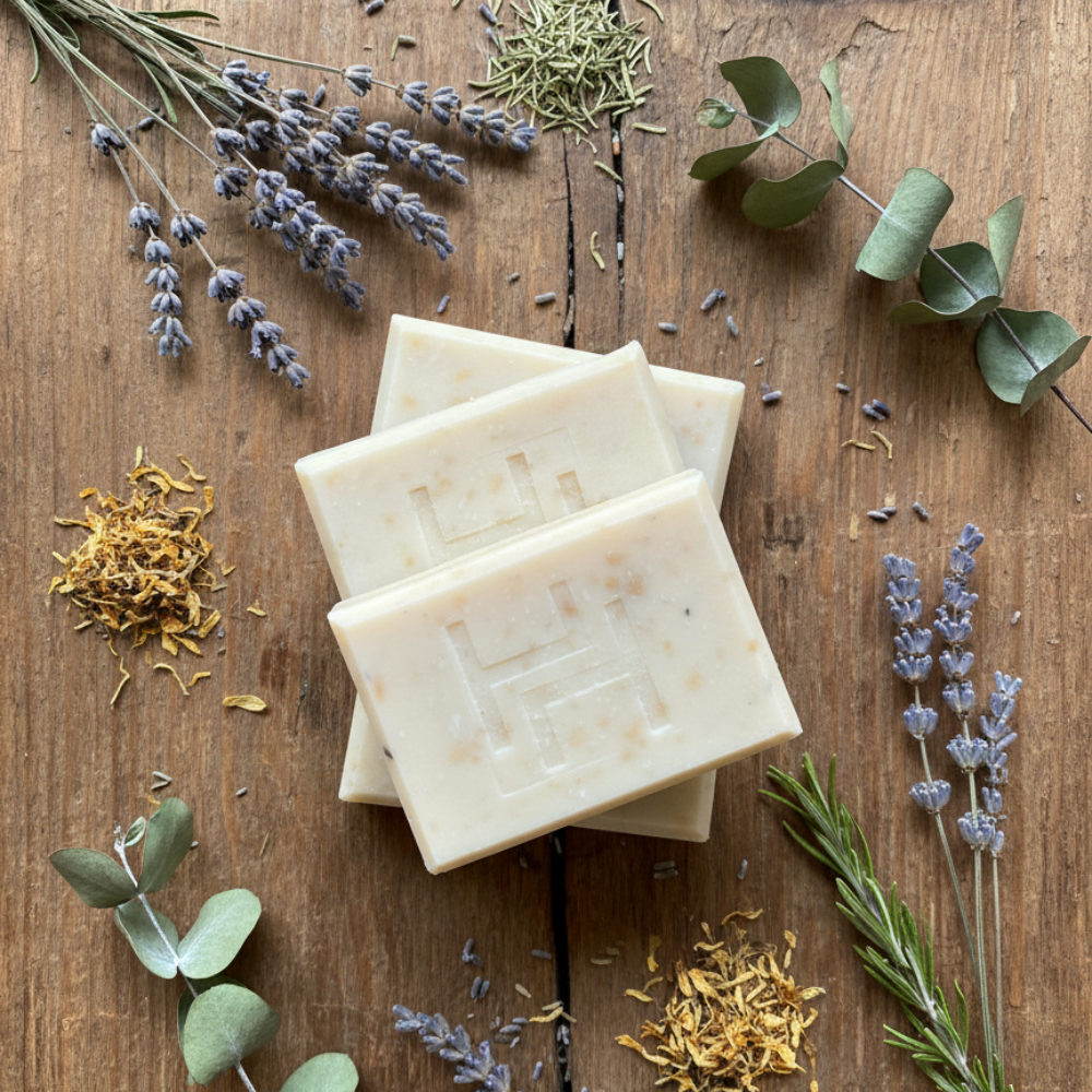 Vintage Bloom Soap | 4 oz Bar & Sisal Bag